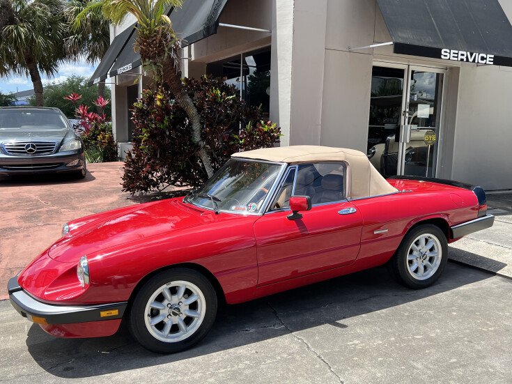 Photo for 1987 Alfa Romeo Spider